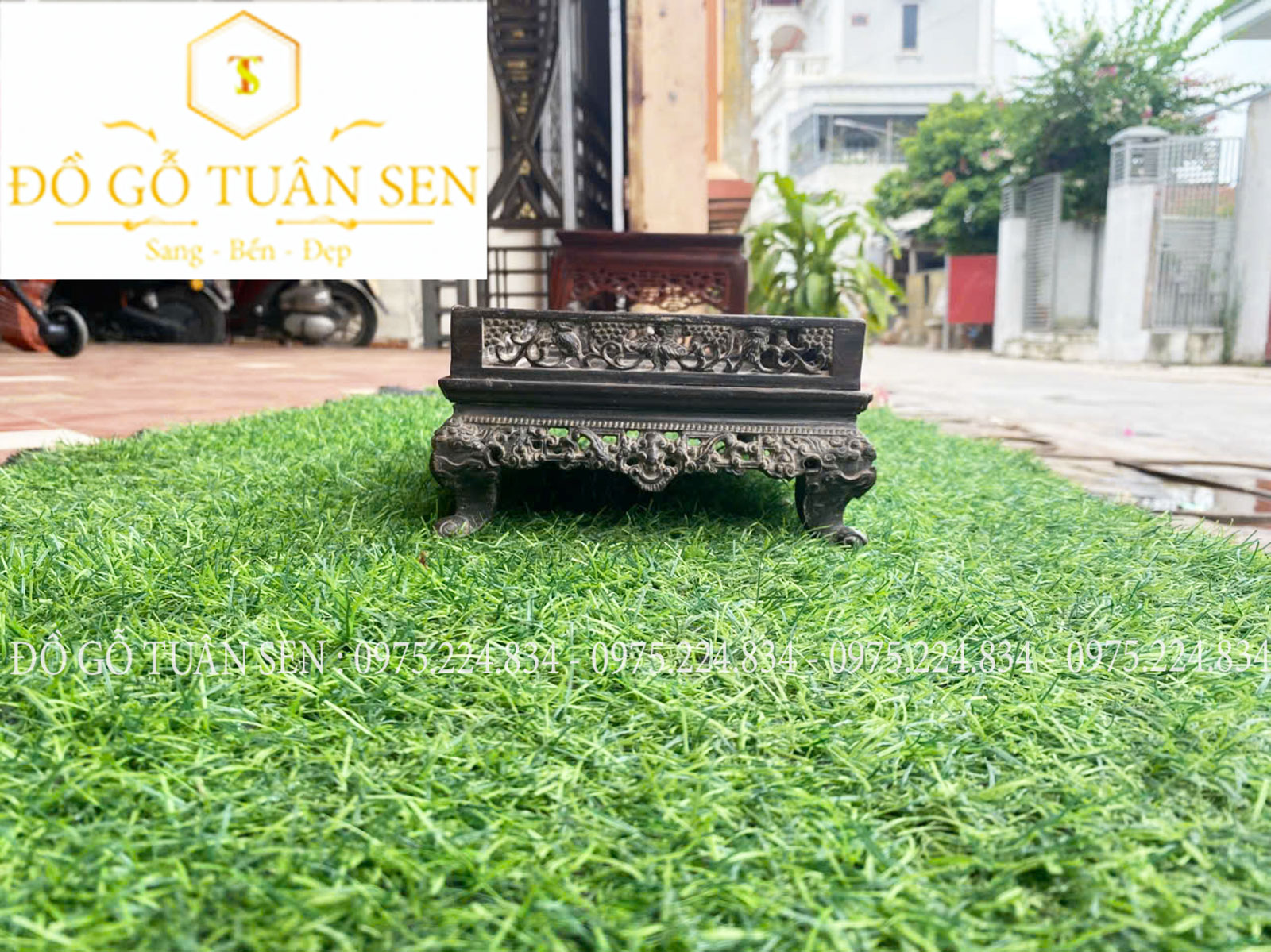 Khay Trà Gỗ trắc Cao Cấp